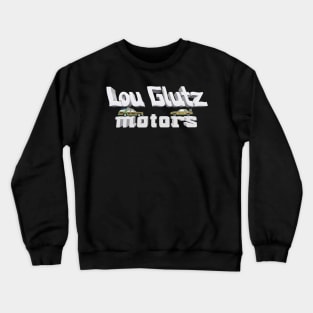 Lou Glutz Motors 3D with PTA Marathon Rental Car & Family Truckster Crewneck Sweatshirt